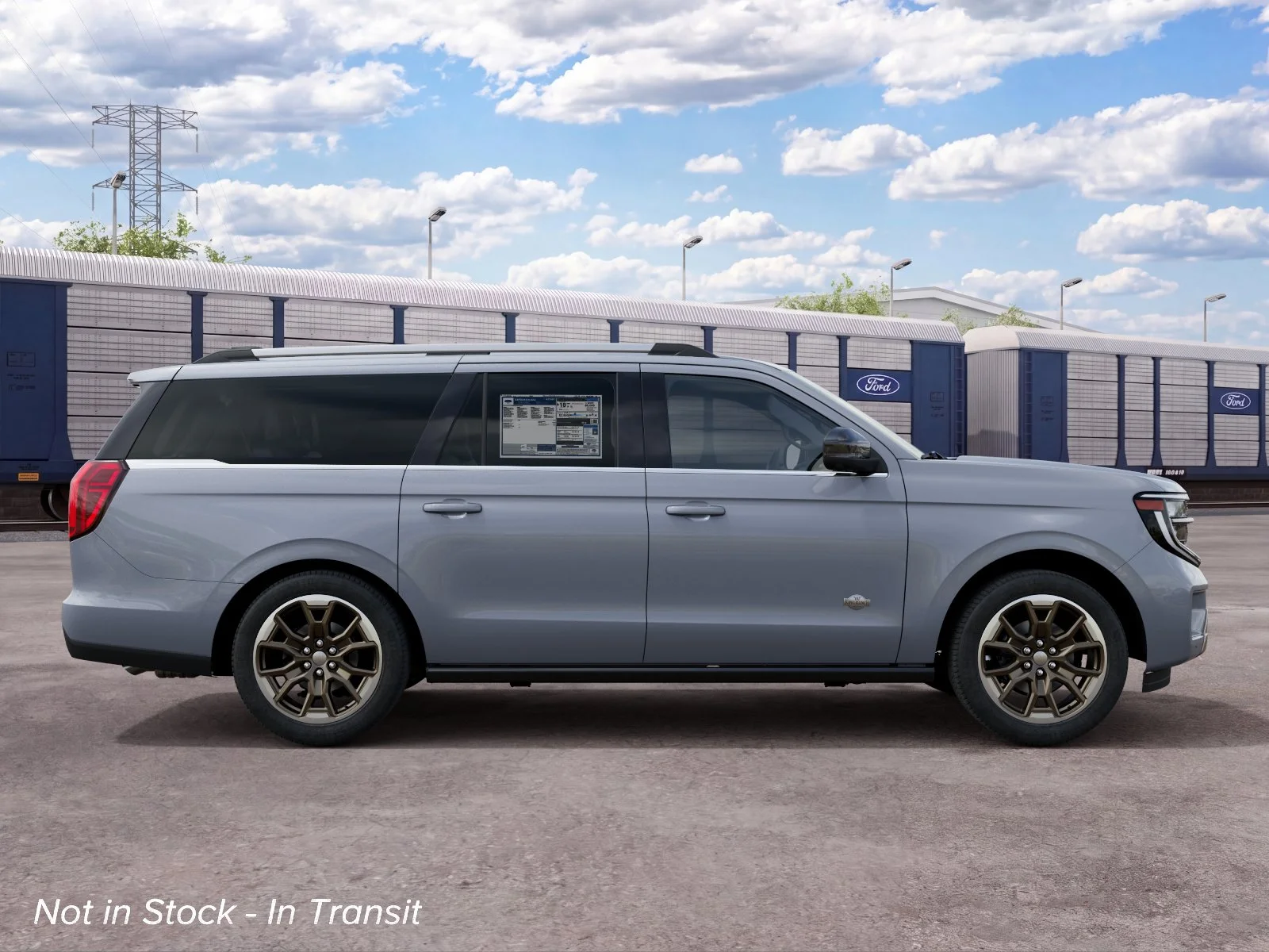 New 2027 Glacier Gray Metallic Tri-Coat Ford MAX King Ranch® image 5
