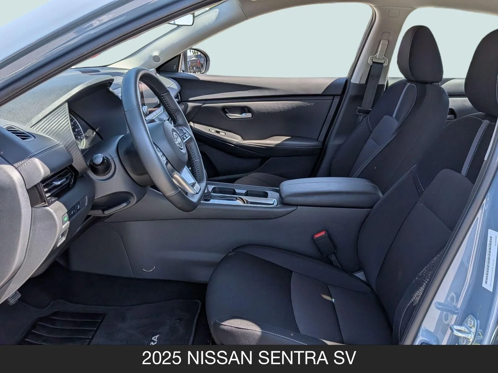 Used 2025 Atlantic Gray Metallic Nissan SV image 14