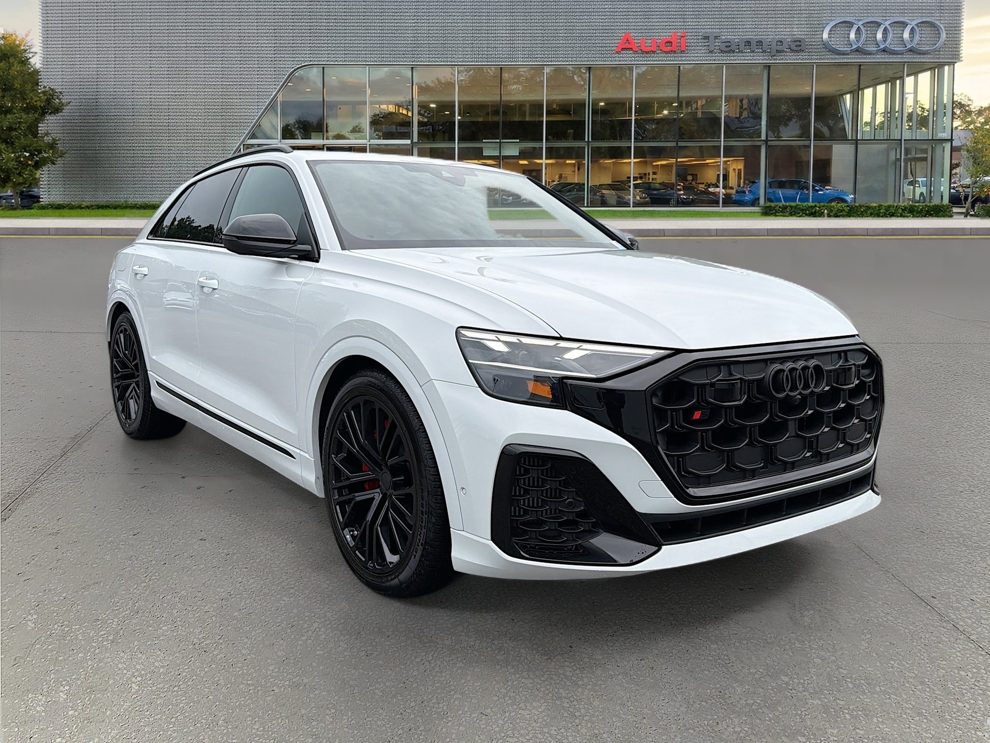 New 2026 Glacier White Metallic Audi Premium Plus image 1