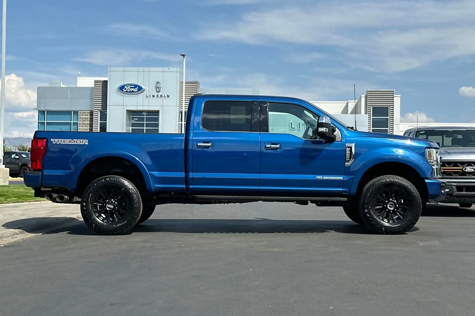Certified Used 2022 Atlas Blue Metallic Ford Platinum image 8