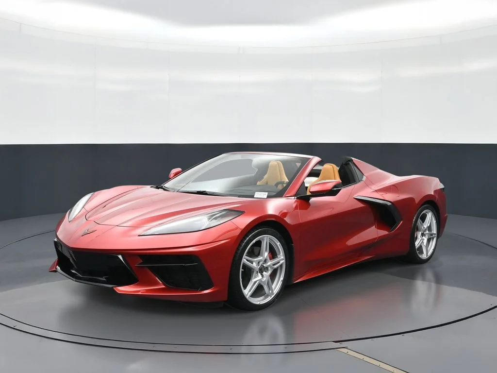 Used 2022 Red Chevrolet Stingray image 1
