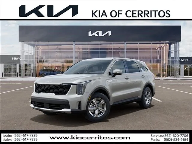New 2026 Ivory Silver Kia LX image 1