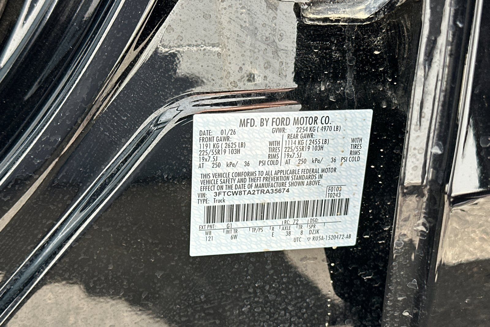 Used 2026 Black Ford Lobo Standard image 34