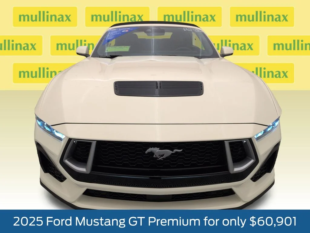 Certified Used 2025 White Ford GT Premium image 14