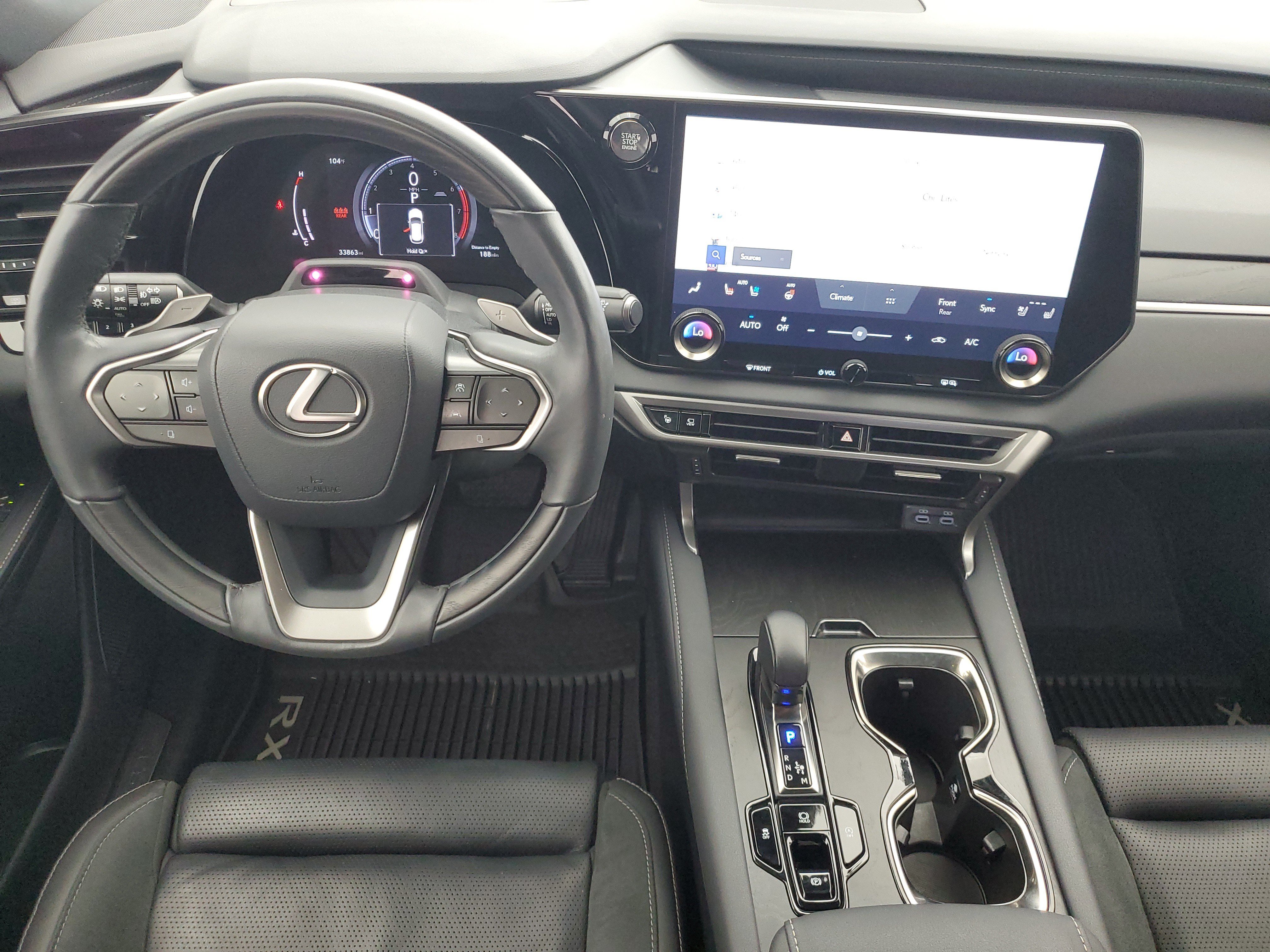 Used 2023 Matador Red Mica Lexus 350 Luxury image 16