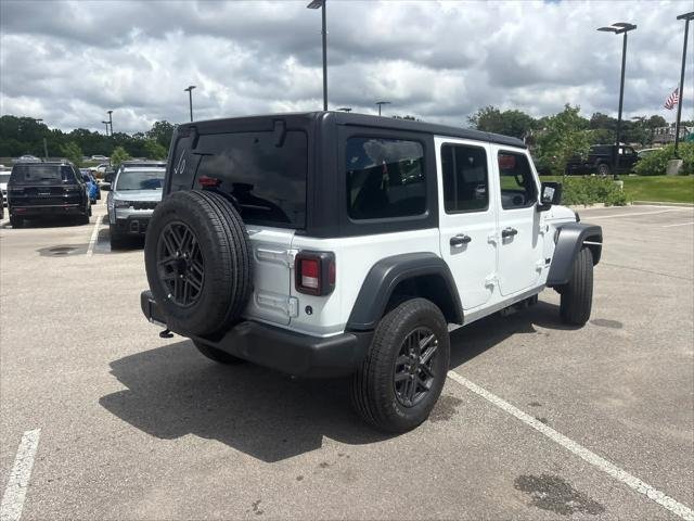 New 2026 Bright White Clear-Coat Exterior Paint Jeep Sport S image 9