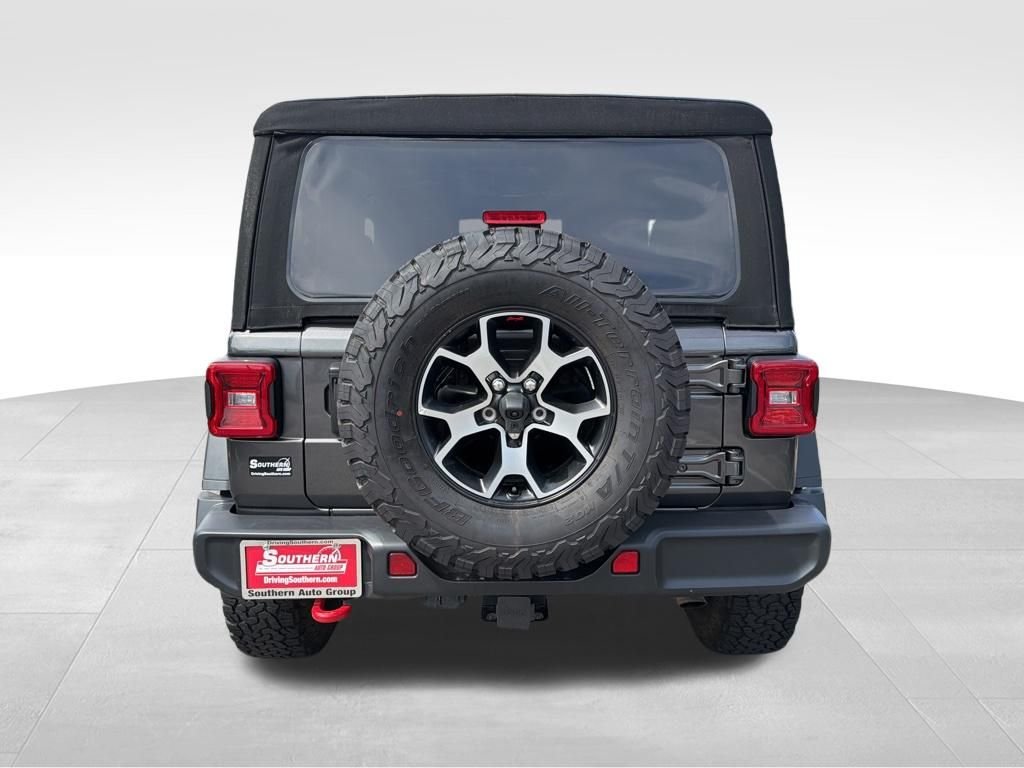 Used 2022 Gray Jeep Rubicon image 4