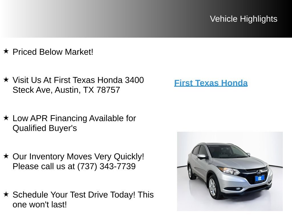 Used 2016 Silver Honda EX-L image 9