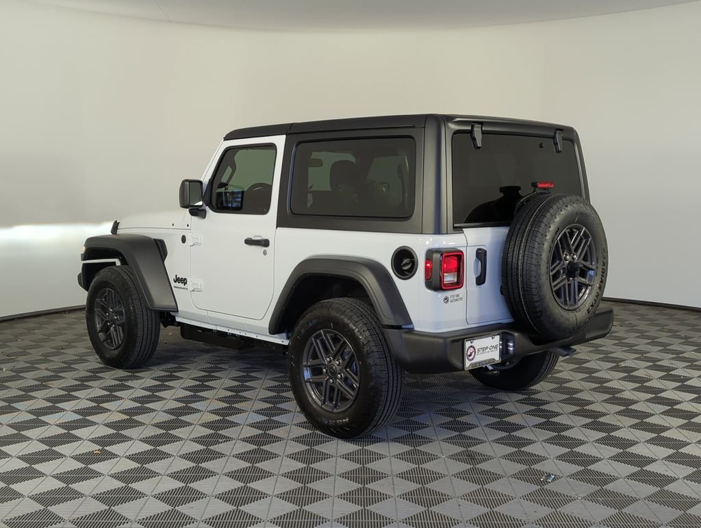New 2026 Bright White Clear-Coat Exterior Paint Jeep Sport S image 7