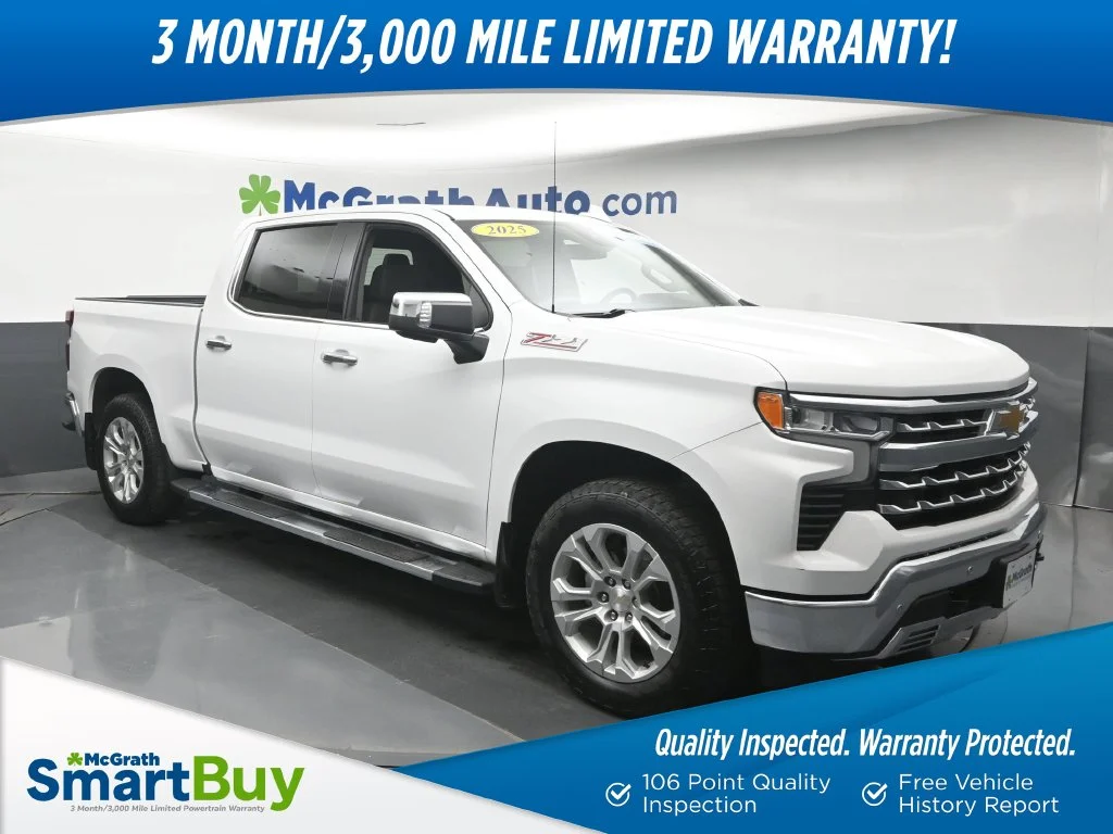 Used 2025 White Chevrolet LTZ image 1