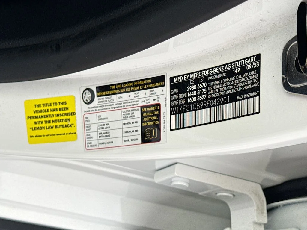 Used 2024 White Mercedes-Benz 350 Sedan image 32