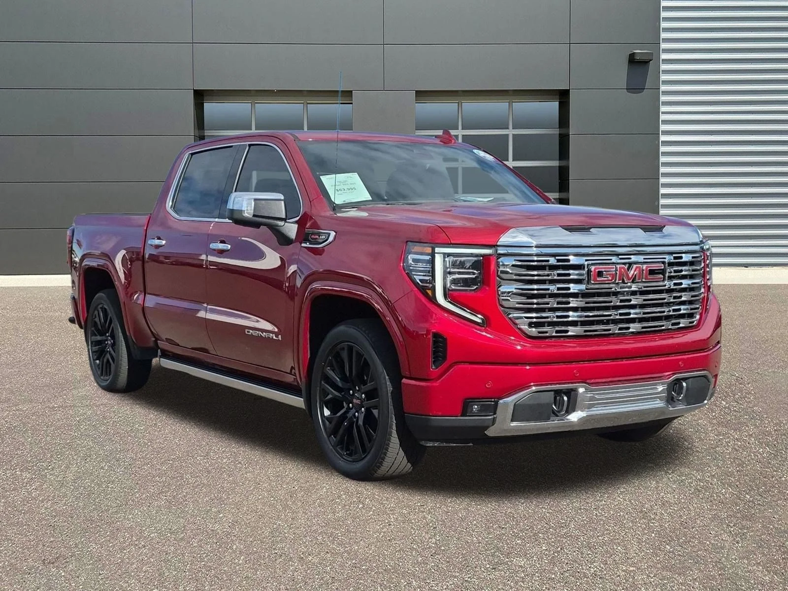 Used 2024 Volcanic Red Tintcoat GMC Denali image 3