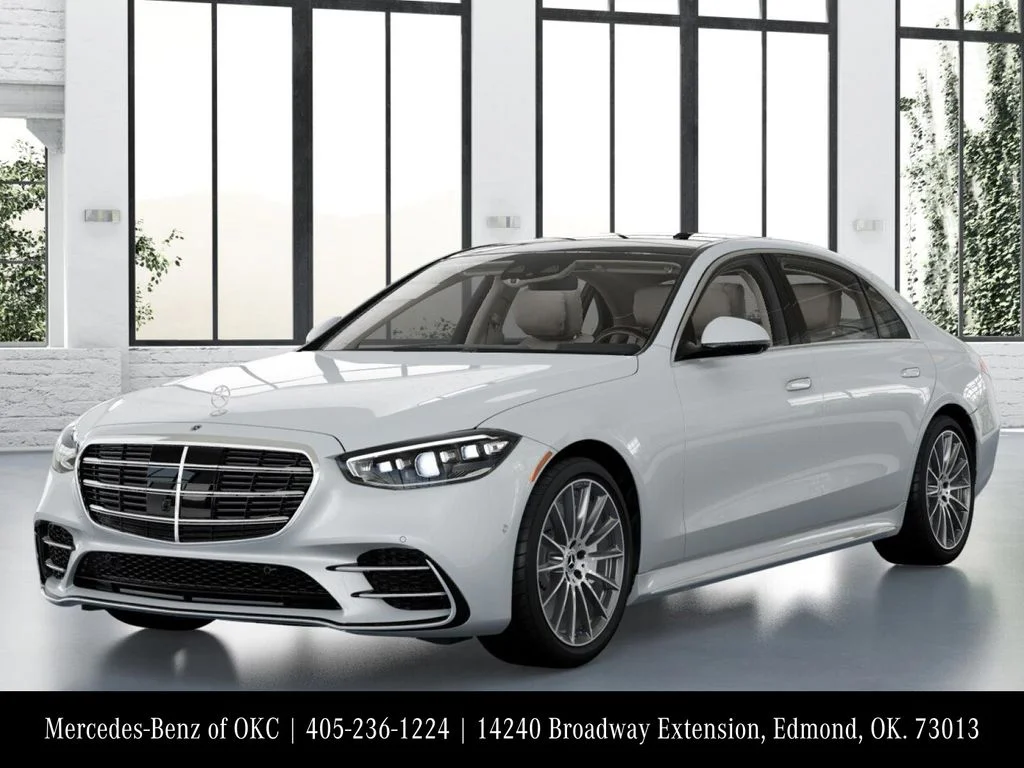 New 2026 White Mercedes-Benz S 500 image 1