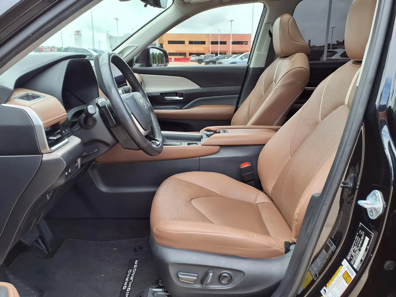 Certified Used 2024 Black Toyota Platinum image 17