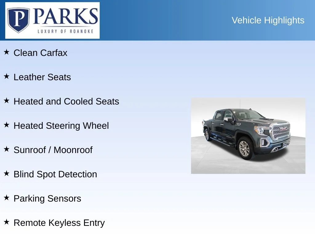 Used 2021 Blue GMC Denali image 4