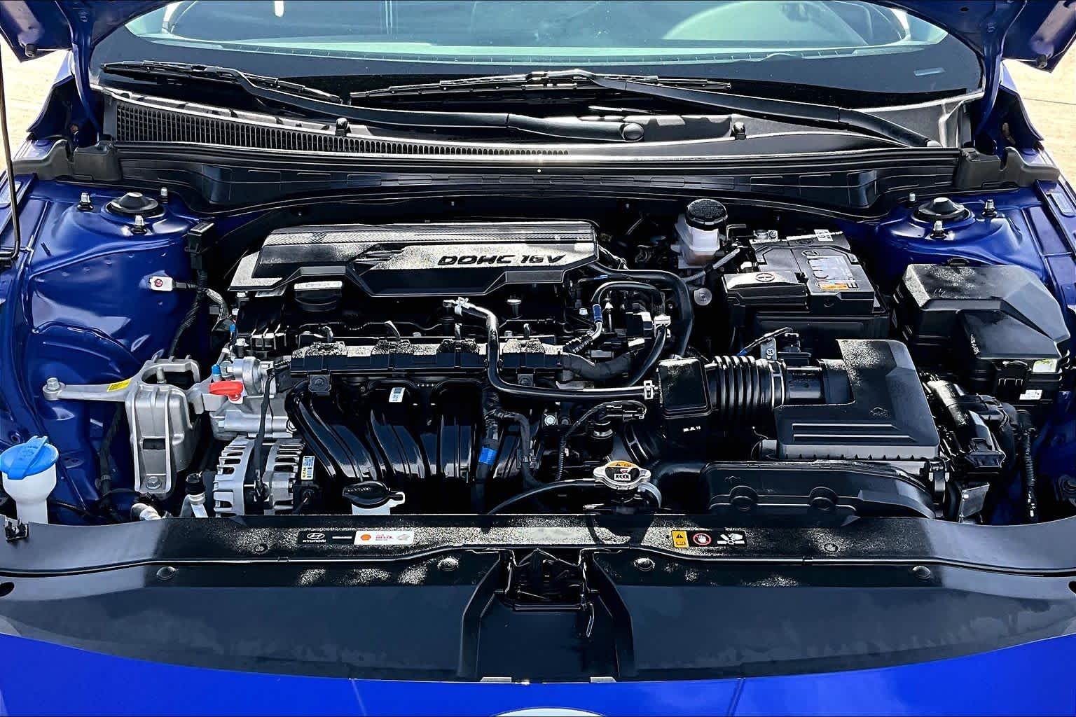 Used 2024 Intense Blue Hyundai SEL image 32