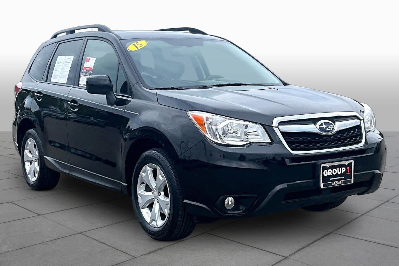 Used 2015 Subaru Forester i Premium with VIN JF2SJADC8FH825070 for sale in Folsom, CA