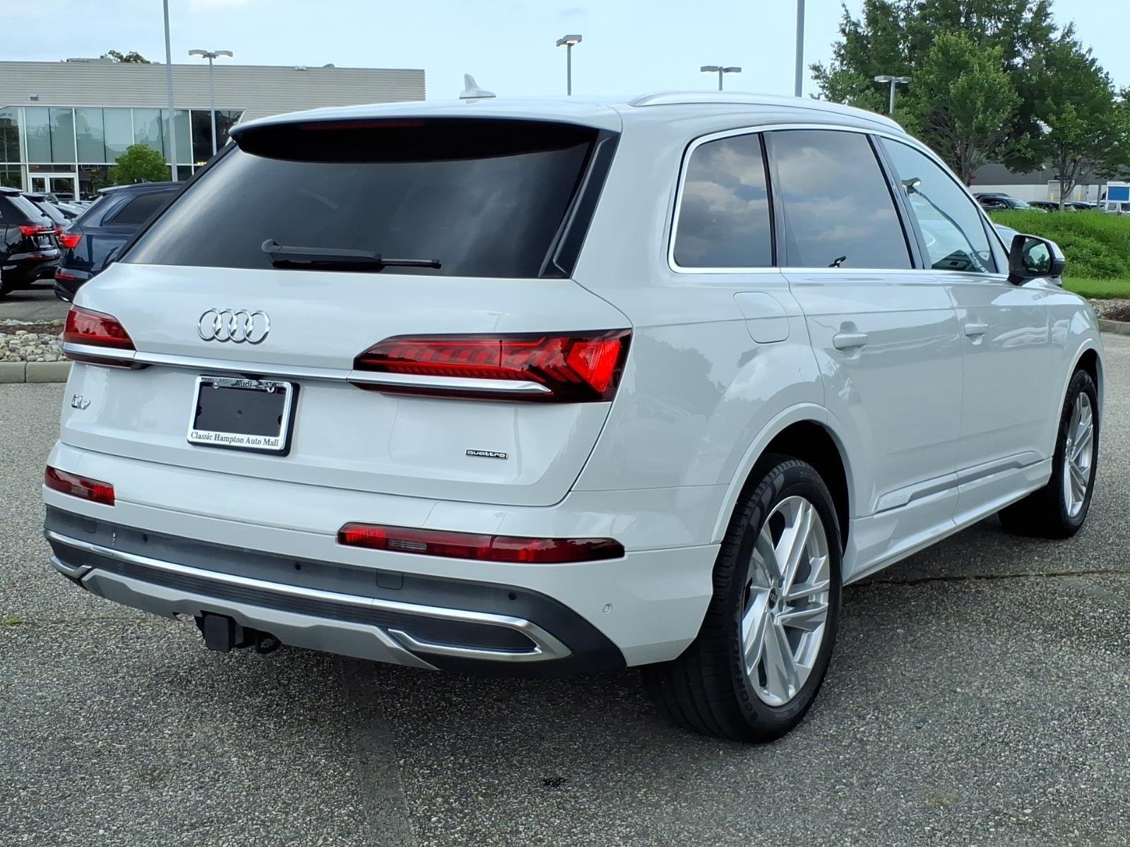 Used 2023 Glacier White Metallic Audi Premium Plus image 8
