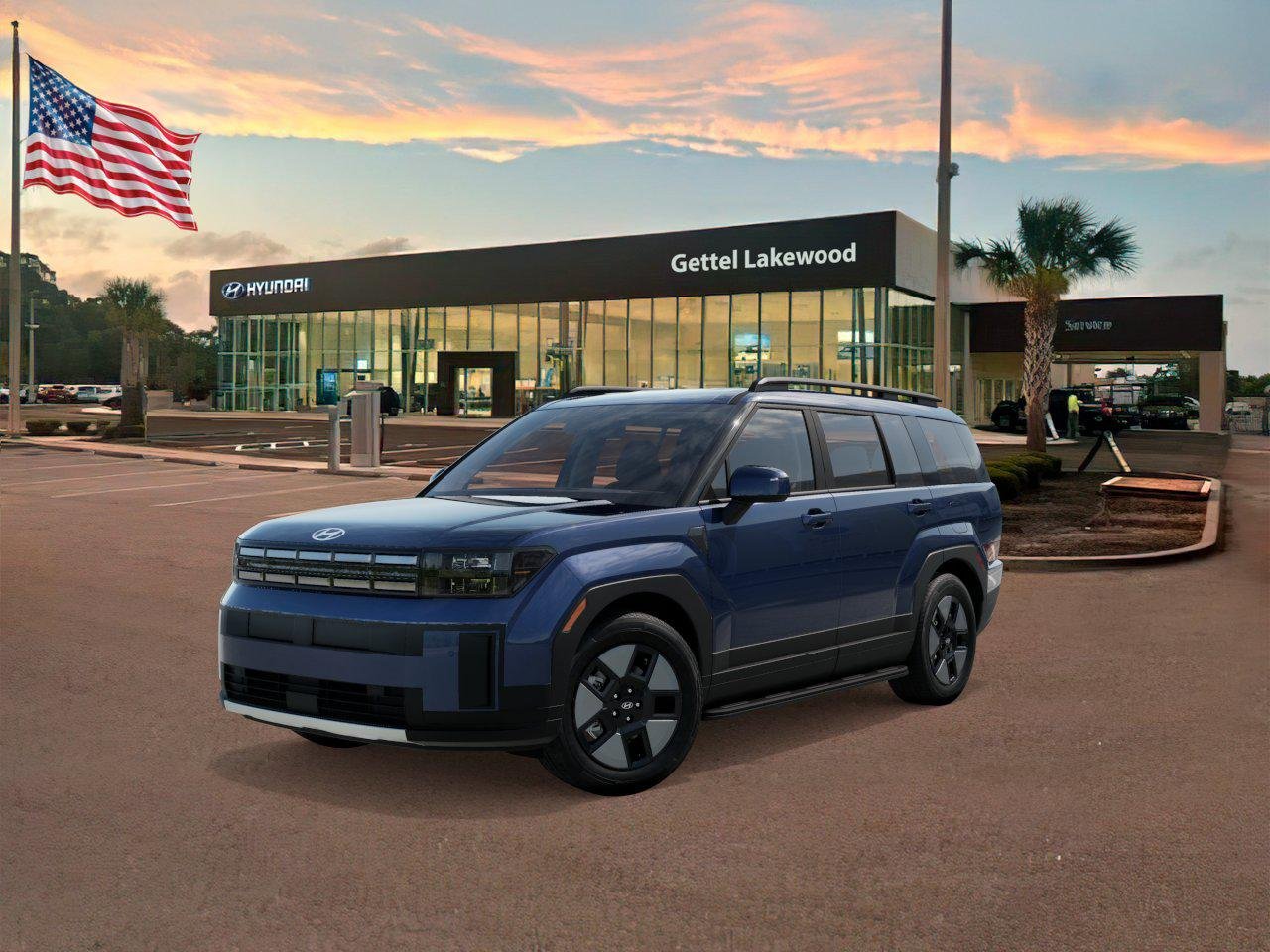 New 2027 Blue Hyundai SEL image 1