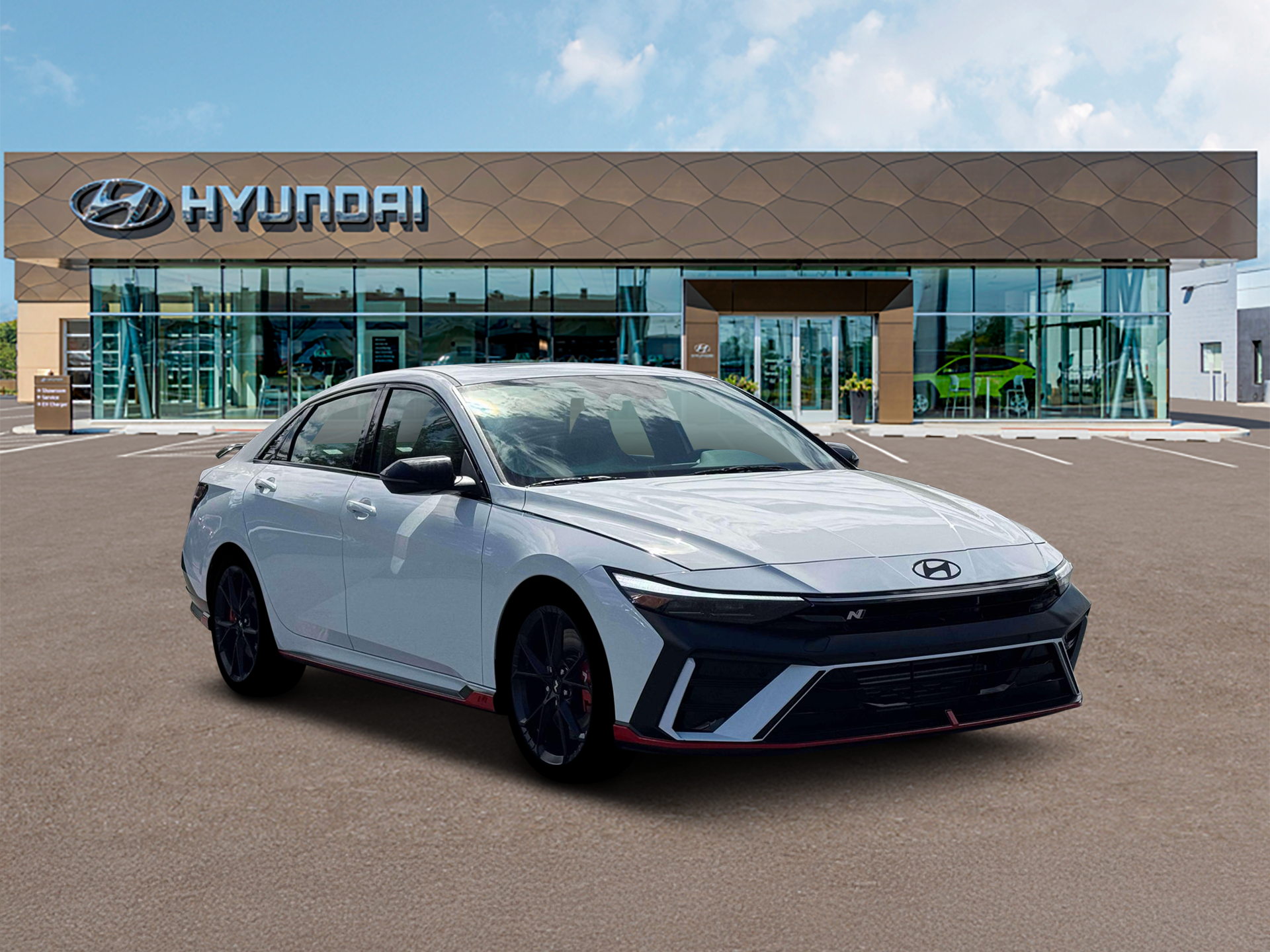 New 2026 Atlas White Hyundai Sedan image 11