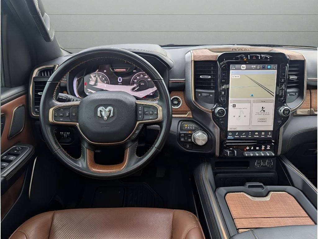 Used 2023 Diamond Black Crystal Pearlcoat Ram Longhorn image 31
