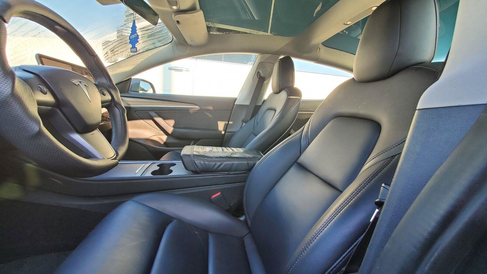 Used 2023 Midnight Silver Metallic Tesla RWD image 3