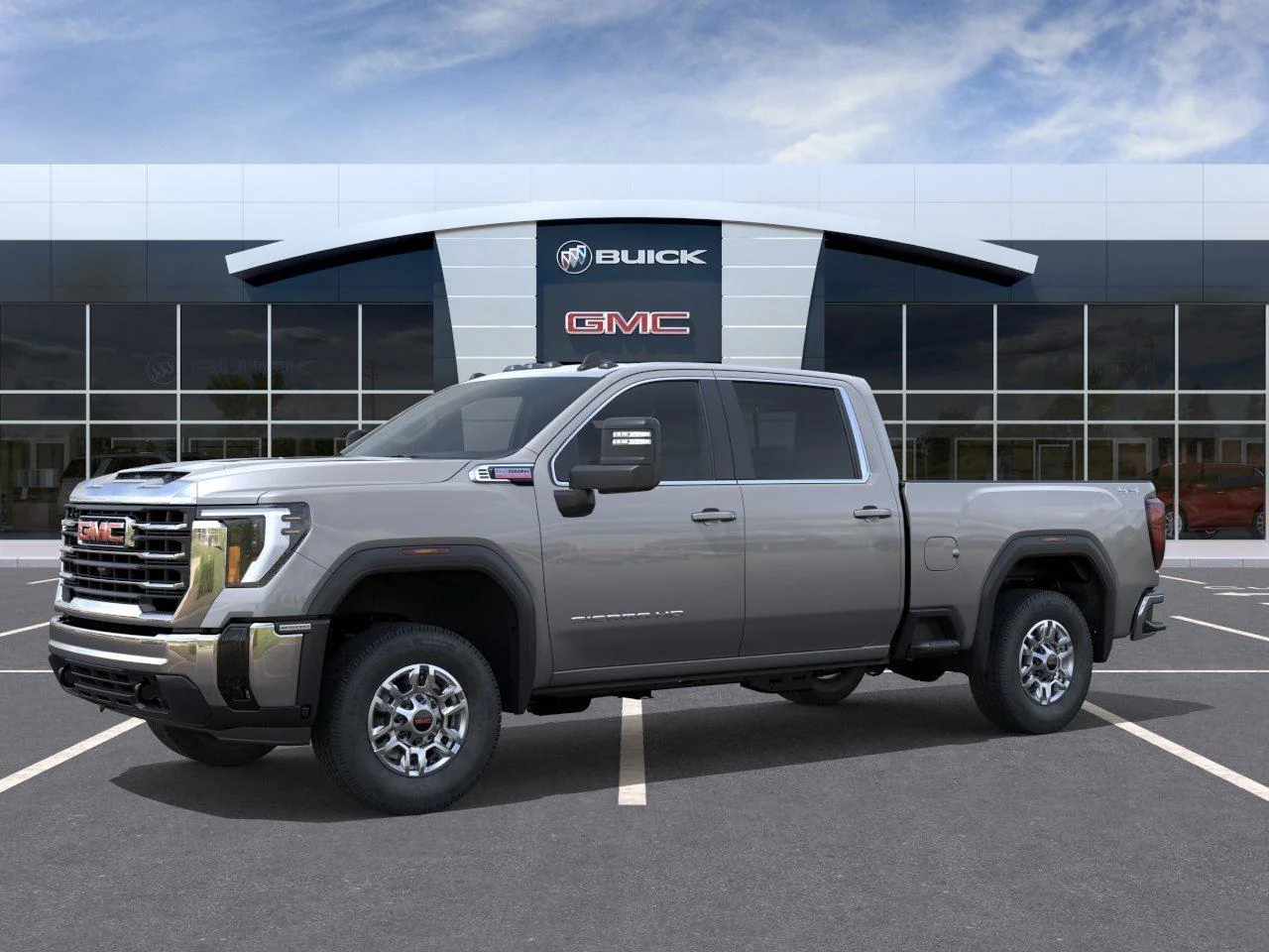 New 2026 Sterling Metallic GMC SLE image 2