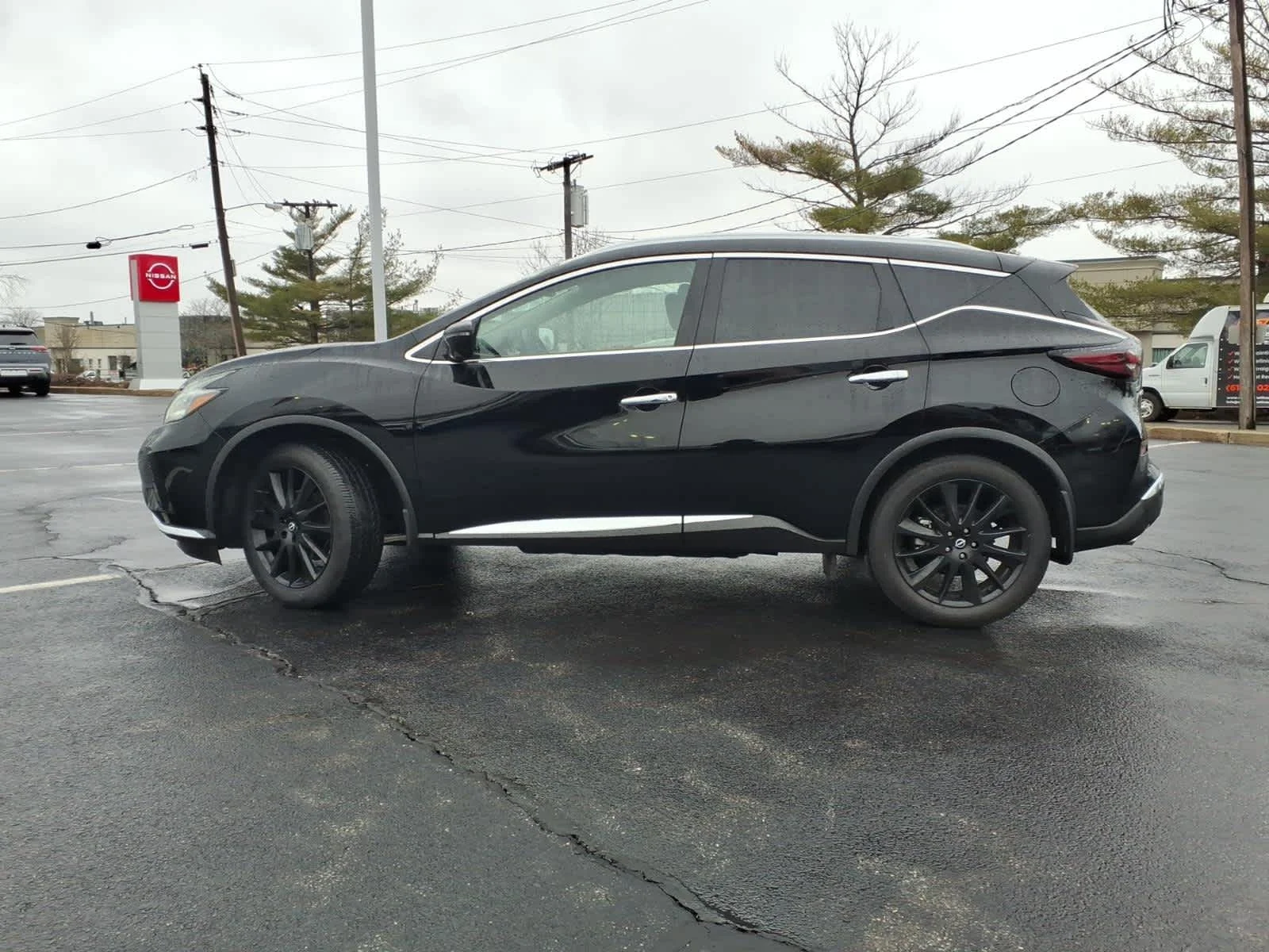 Certified Used 2024 Super Black Nissan Platinum image 9