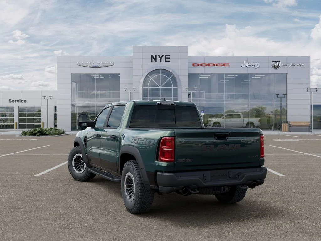 New 2026 Serrano-Green Metallic Exterior Paint RAM RHO image 3