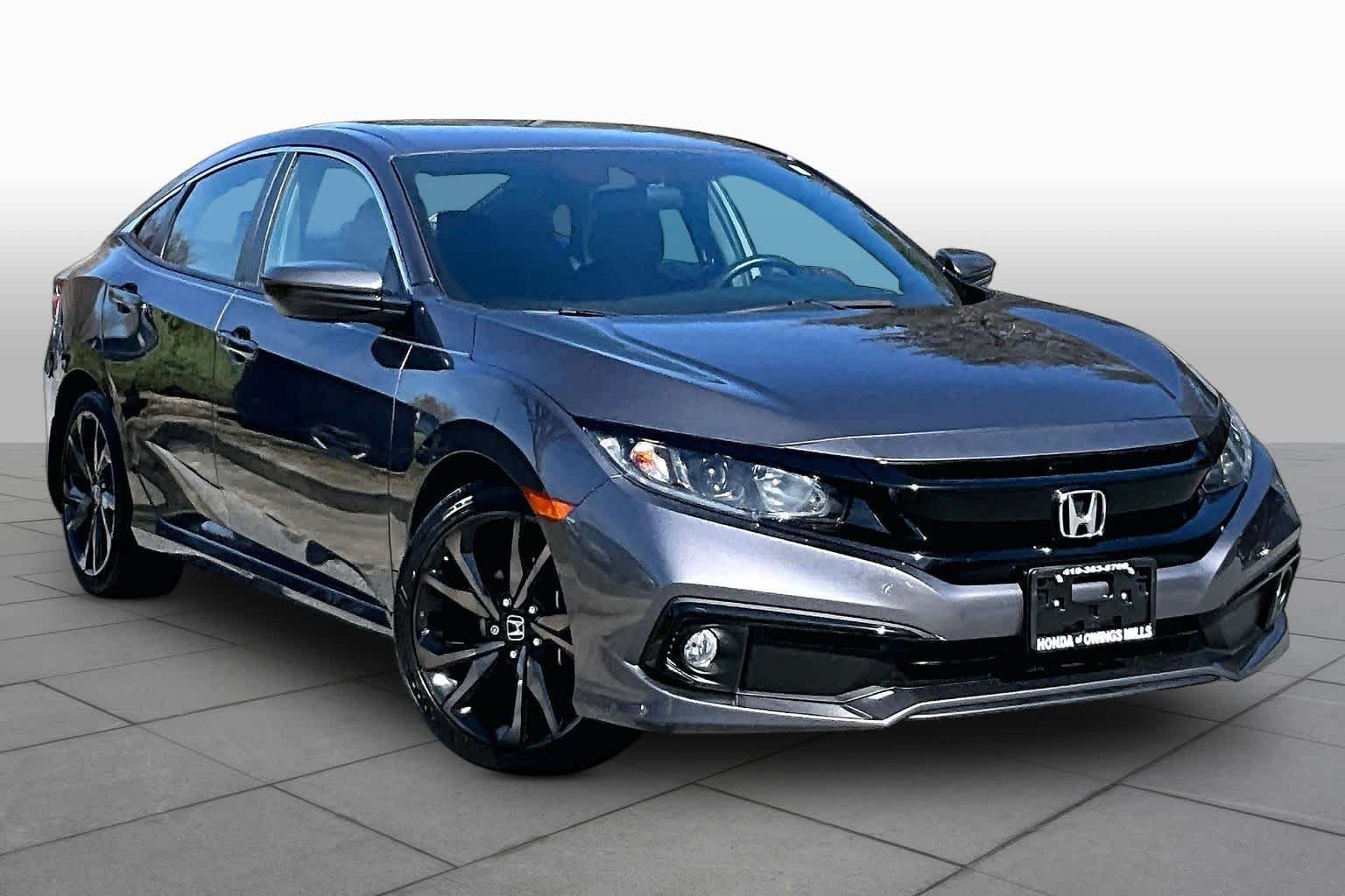 Used 2021 Modern Steel Metallic Honda Sport image 3