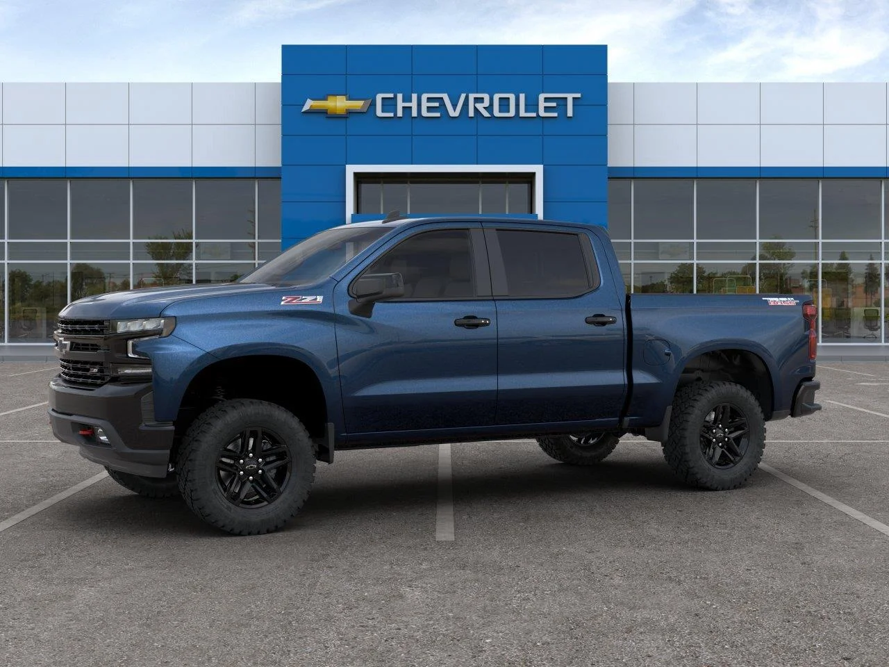 New 2020 Northsky Blue Metallic Chevrolet LT Trail Boss image 2