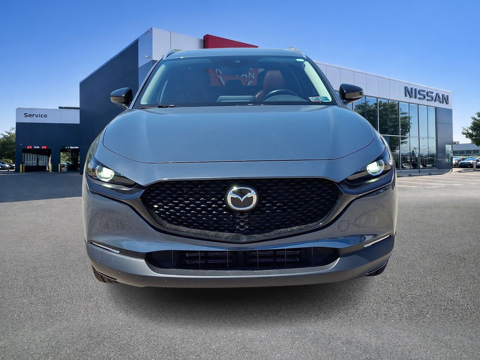 Used 2023 Polymetal Gray Metallic Mazda 2.5 S Carbon Edition image 1