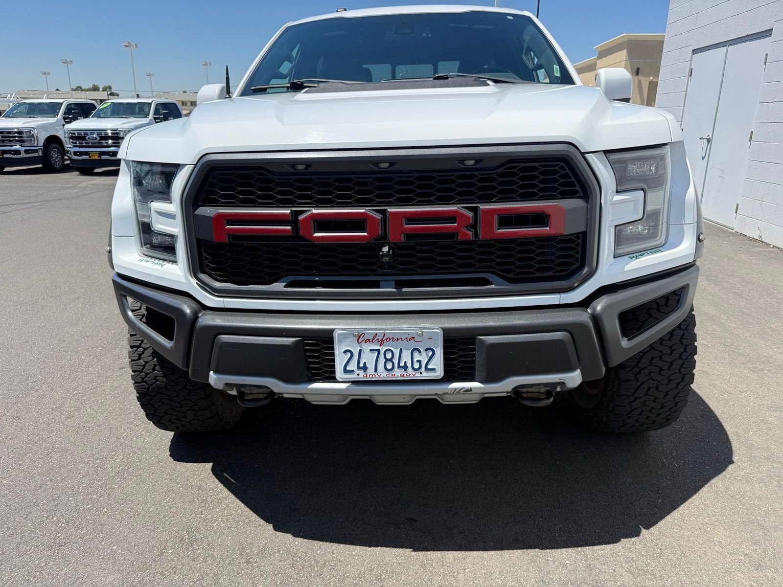 Used 2017 White Ford Raptor image 2