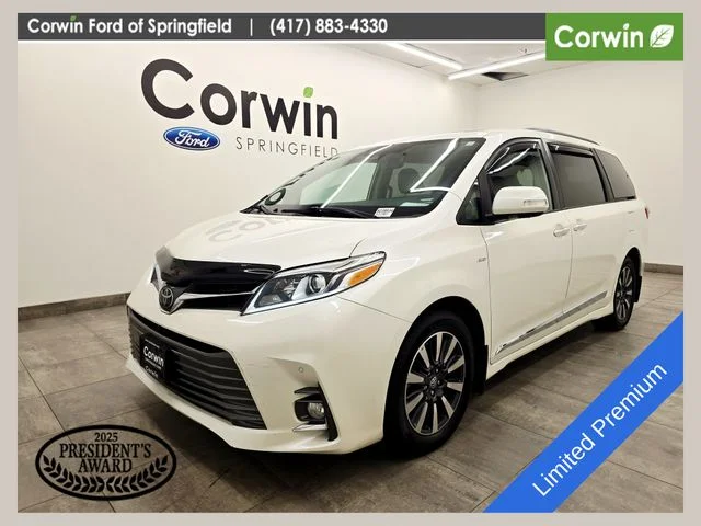 Used 2020 Blizzard Pearl Toyota Limited Premium image 1