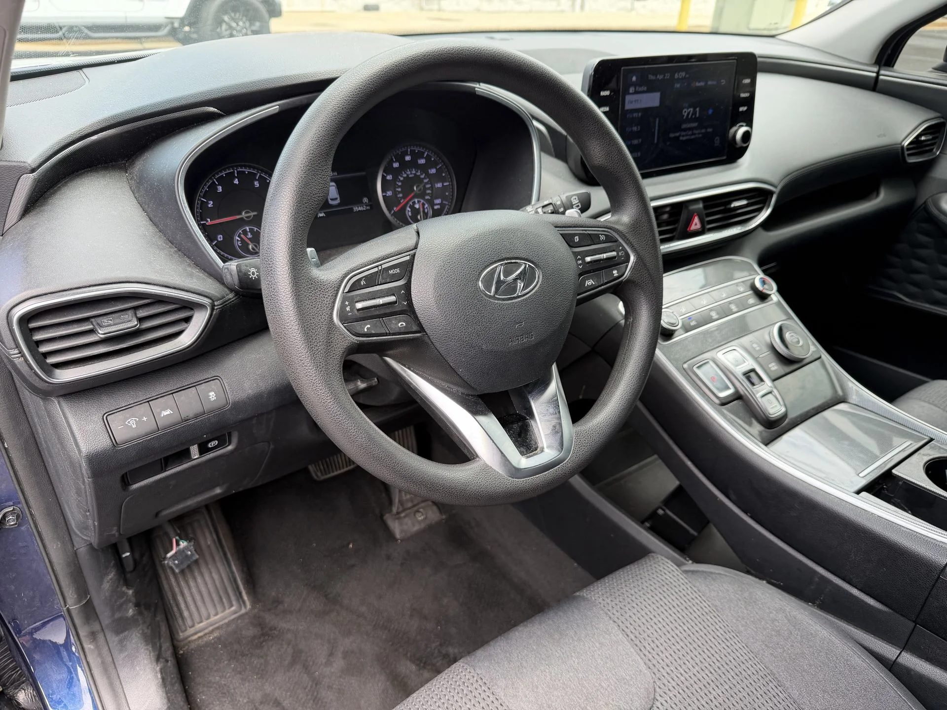 Used 2021 Stormy Blue Hyundai SE image 1