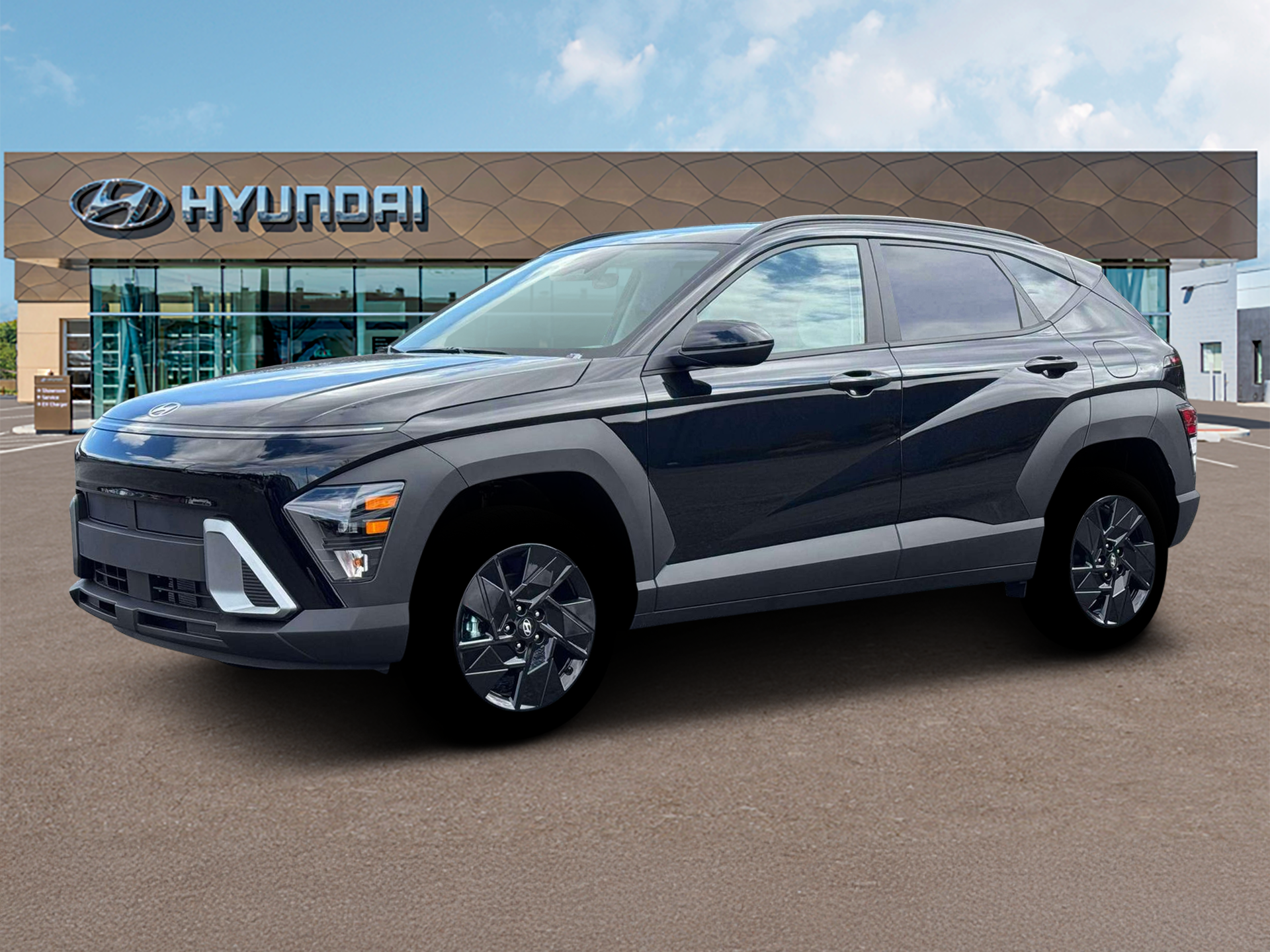 New 2026 Black Hyundai SEL Sport AWD image 2