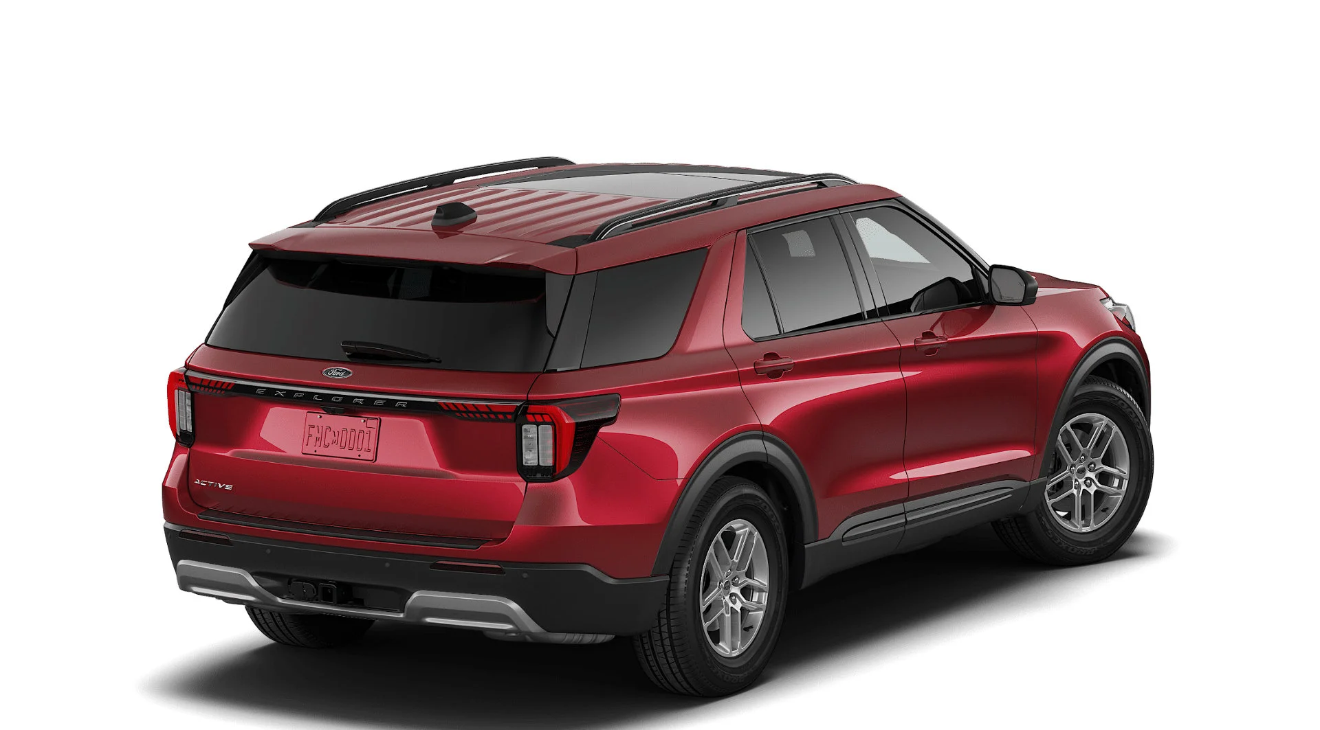 New 2027 Ruby Red Metallic Tinted Clearcoat Ford Active image 3