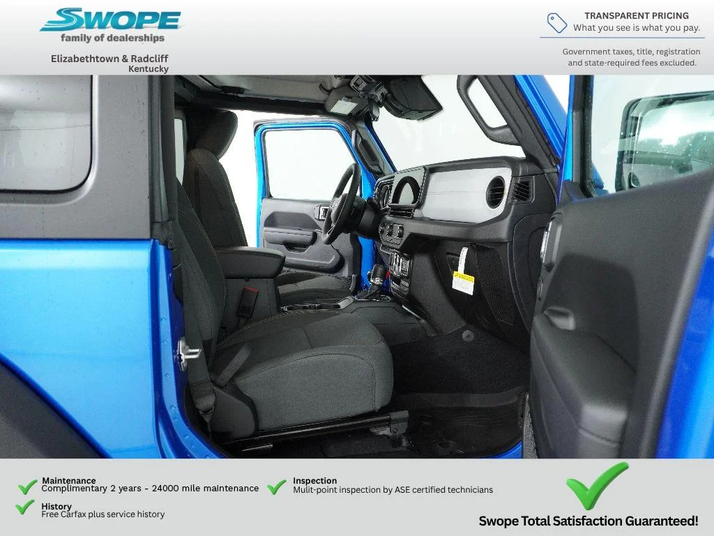 New 2026 Hydro Blue Pearl-Coat Exterior Paint Jeep Sport S image 22