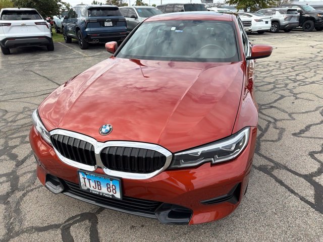 Used 2020 Sunset Orange Metallic BMW 330i xDrive image 9