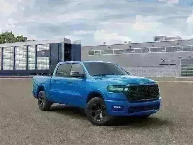 New 2026 Hydro Blue Pearl-Coat Exterior Paint RAM BIG HORN image 84
