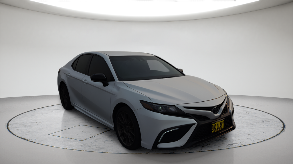 Used 2024 White Toyota SE Nightshade image 1