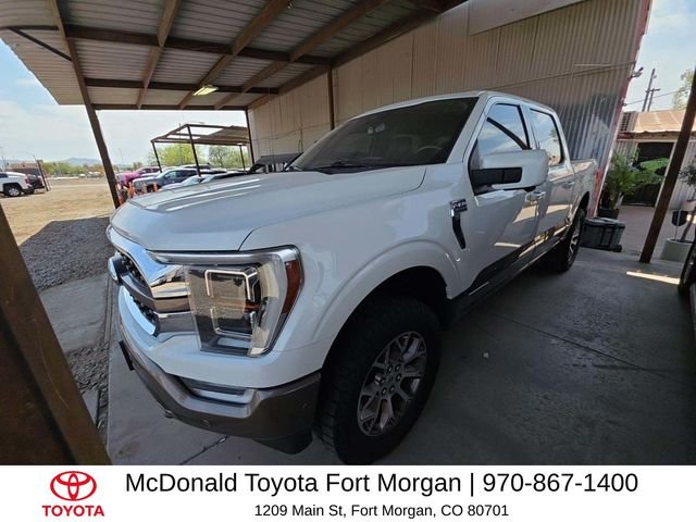 Used 2021 White Ford King Ranch image 1