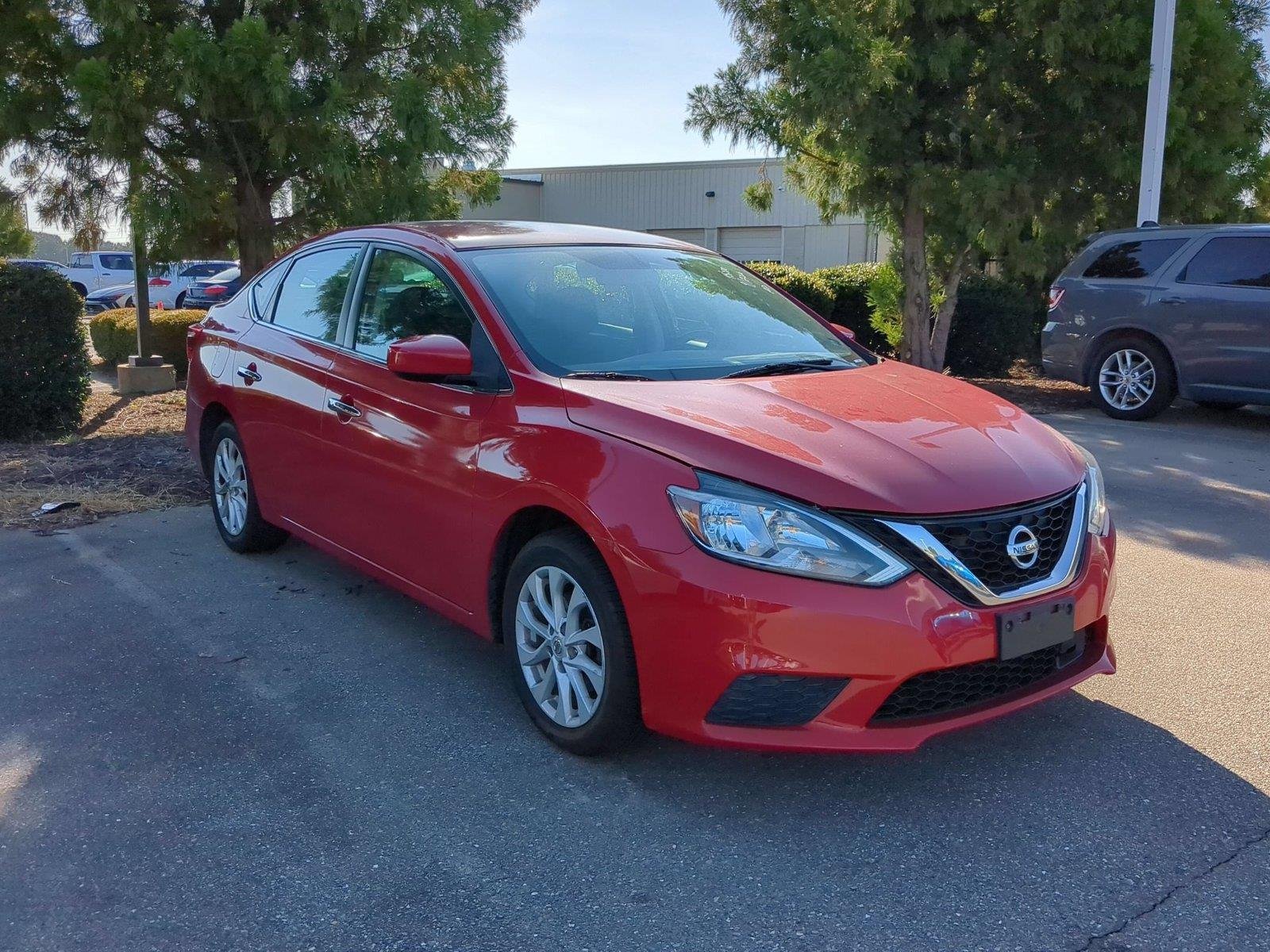 Used 2018 Red Alert Nissan SV image 3