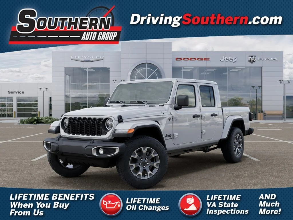 New 2026 Bright White Clearcoat Jeep Sahara image 1