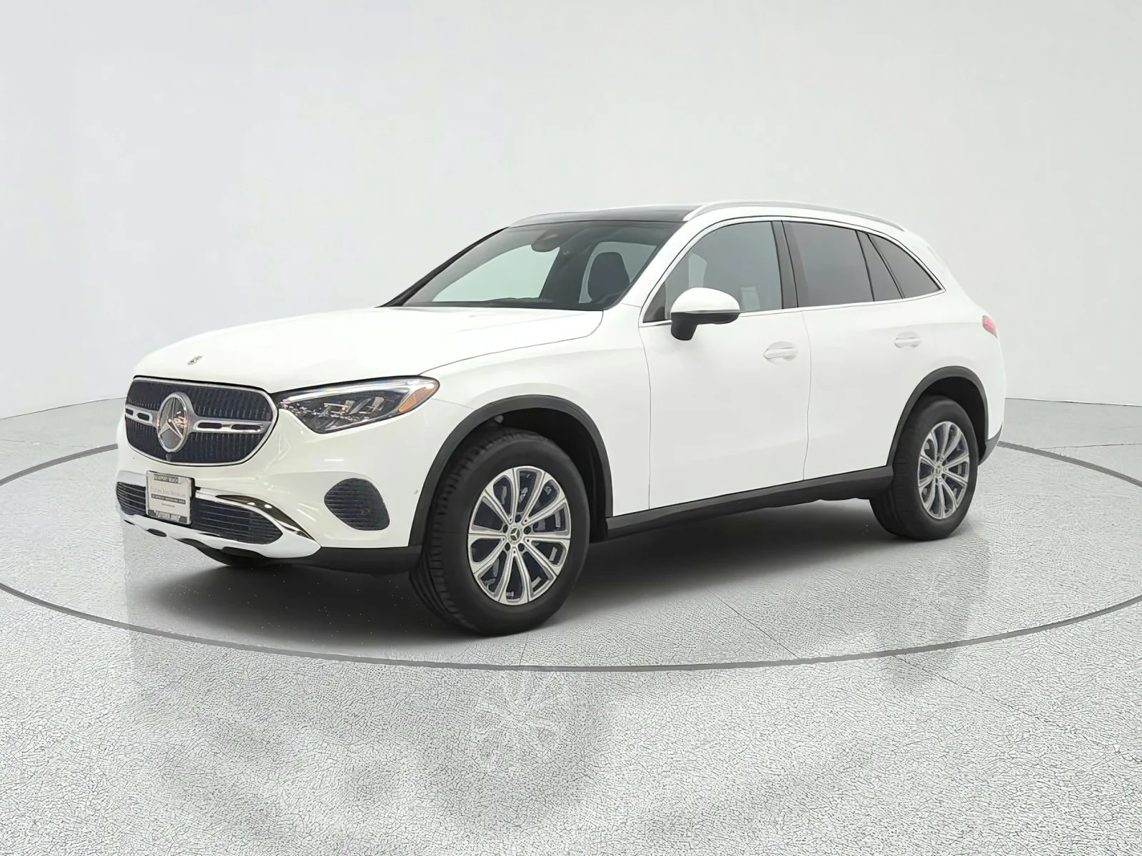 Certified Used 2025 Polar White Mercedes-Benz GLC 300 SUV image 1