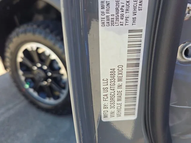 New 2026 Ceramic Gray Clear-Coat Exterior Paint RAM Tradesman image 7