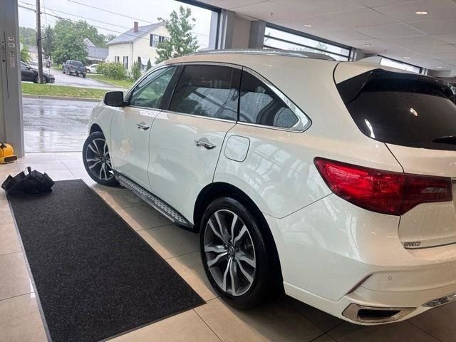 Used 2019 White Acura 3.5L Advance Pkg w/Entertainment Pkg image 5