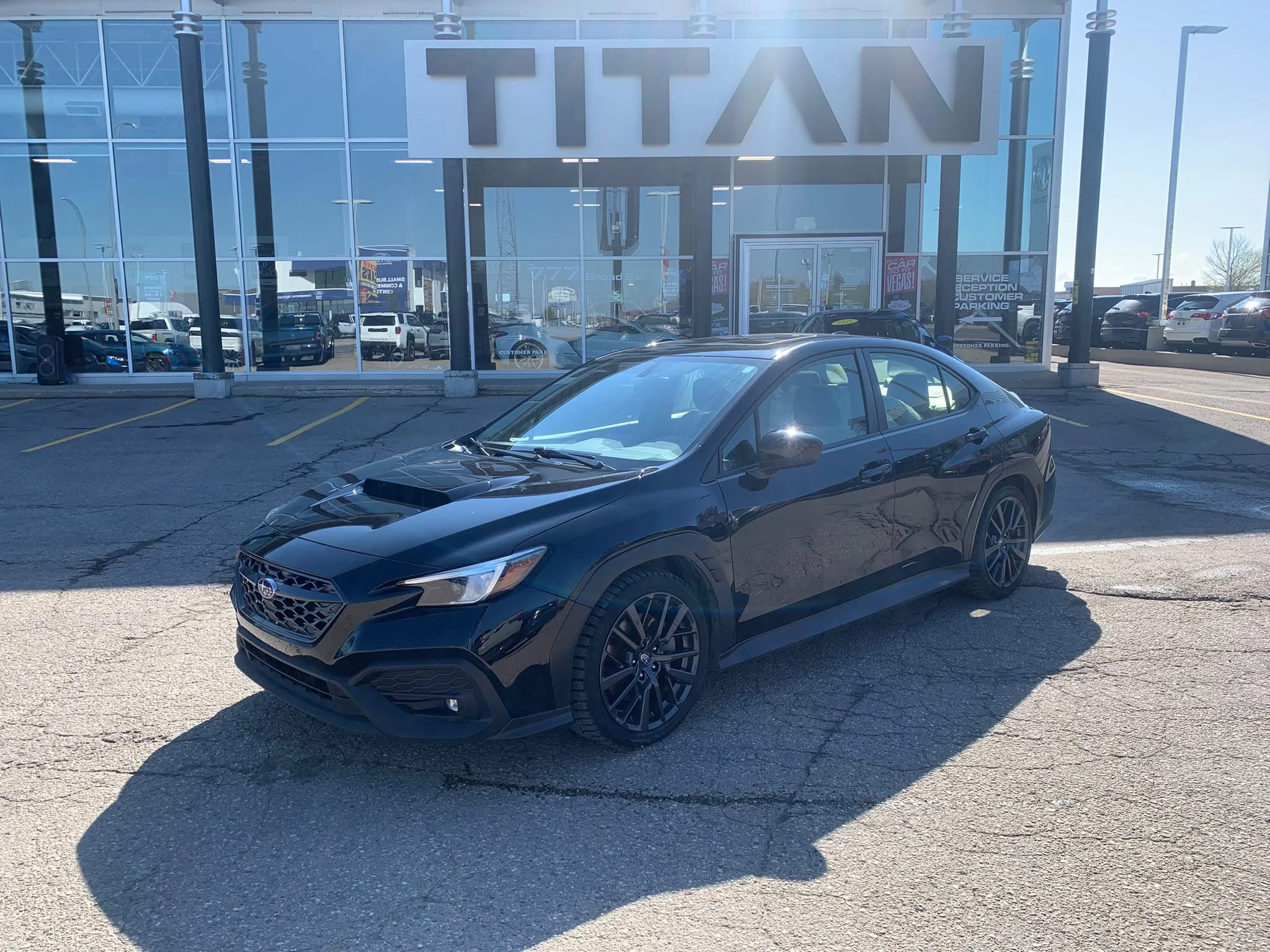 Certified Used 2023 Crystal Black Silica Subaru Sport AWD*271HP!! | 6spd Manual | Crystal Black Silica | Htd Seats | Sunroof | Blind Spot Detection image 2
