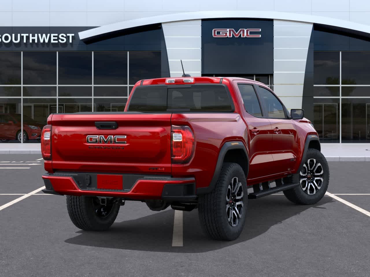 New 2026 Volcanic Red Tintcoat GMC AT4 image 4