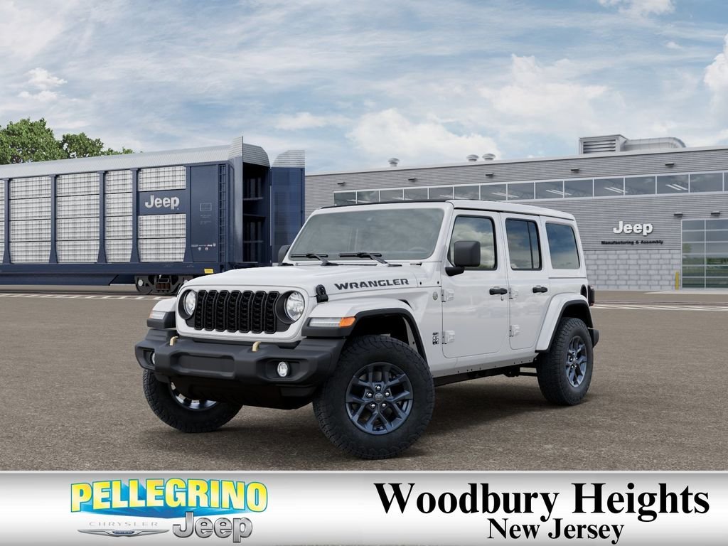 New 2026 Bright White Clear-Coat Exterior Paint Jeep 85th Anniversary Edition image 1